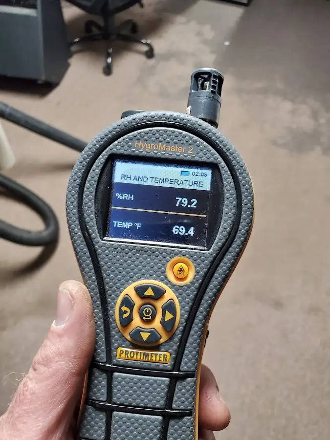 Moisture meter humidity assessment for Fire & Smoke Damage Restoration in Prospect