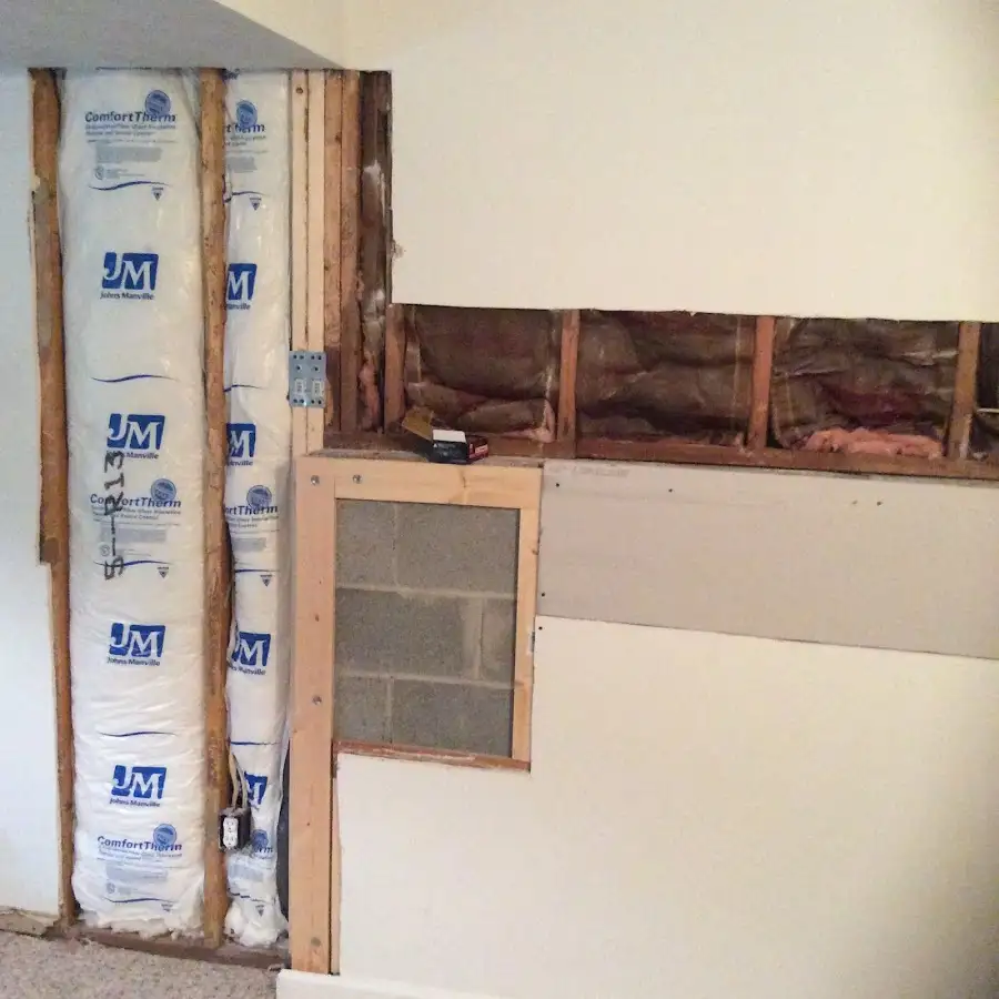 Wall insulation replacement during Odor Removal & Deodorization in Prospect